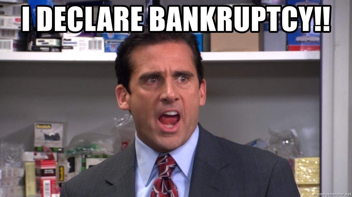 I Declare Bankruptcy – The Office | The Rollins Law Firm